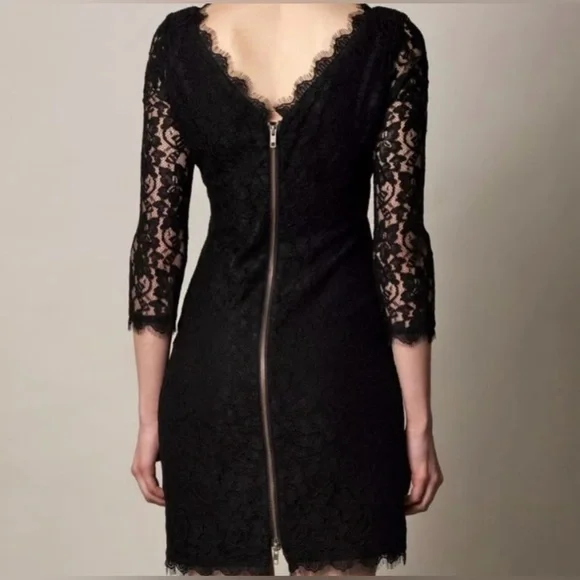 DIANE VON FURSTENBERG LACE DRESS PERFECT CONDITION   $400 never worn - Picture 16 of 16